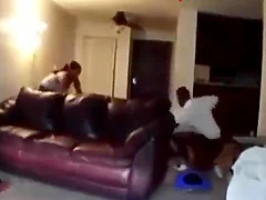 Cheating on Boyfriend with Black Guy and GOT CAUGHT