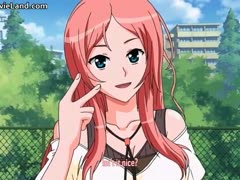 Sexy anime college cuties sucking cock parte