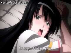 Hot big boobed anime hentai slut gets parte