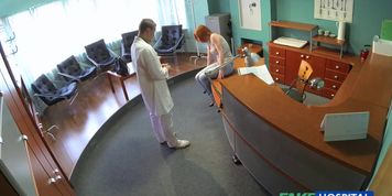 Squirting ginger patient railed by doctor