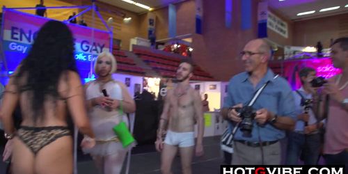 Wet Public Spanish Squirt