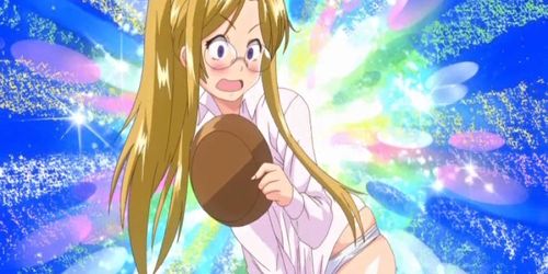 Big titted hentai blondie