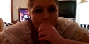 girlfriend sucking and swallowing
