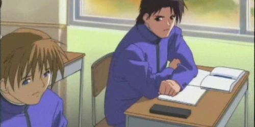 Hentai boy gets cock sucked and rubbed