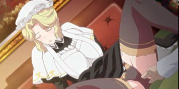 Anime with massive tits gets facial