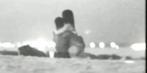 Banging On The Beach At Night i