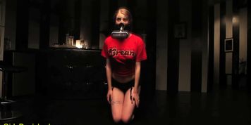 Bdsm slave gets spanked