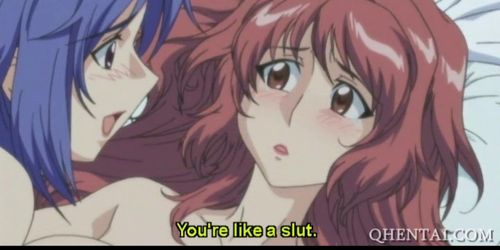 Cock eating and deep pounding in hentai esome