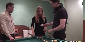Sexy Blonde Gets Paid Good Money
