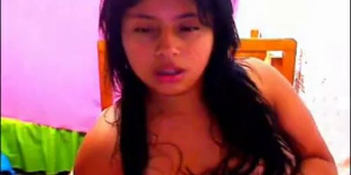 Thick Latina Masturbating