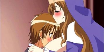 Anime sister with massive tits