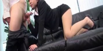 Japanese secretary clothes fuck