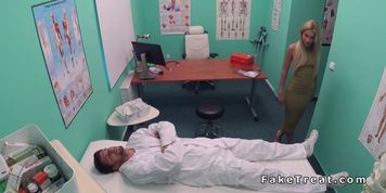 Patient wakes up and bangs doctor