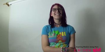 PUNK CHICK FUCKED IN THE ASS AT CASTING AUDITION