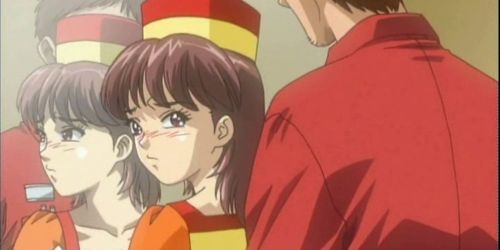 Blindfolded hentai girls fucked in kinky esome