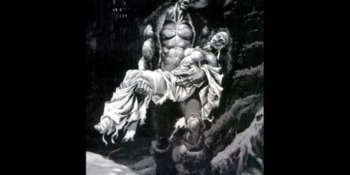 Extreme bizarre fantasy art