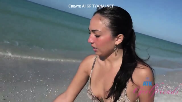Blonde Amateur Girl Gets Fucked Hard at the Beach After Playful Day Out