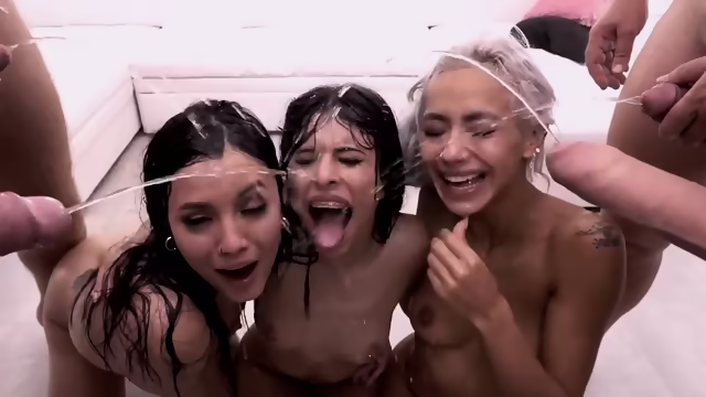 Happy Ending Large GroupFUCK, Piss & Fisting Orgy Sperm Trash WHORE. Lusty BBC Finale Pee Princess Enjoys Every DROP. Gorgeous GOKKUN Creampied CumSLUT Riley Reid Veronica Leal & Friends