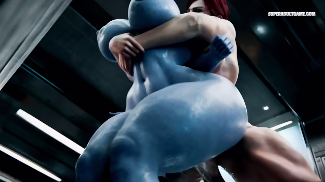 Hardcore Deepthroat And Creampie - Futa Shower Sex ( eD Realistic Animation )