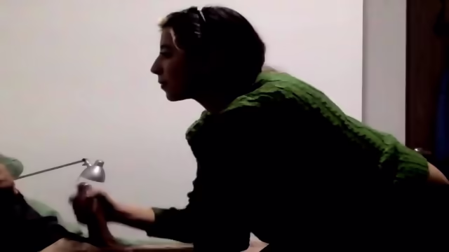 Mexican Dancer likes to talk during bj