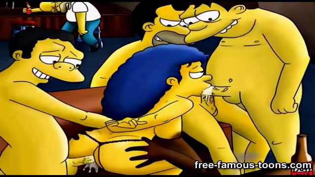 Famous toons hentai group sex