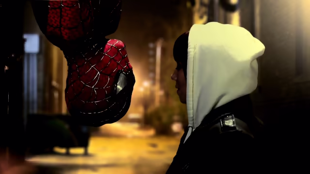 [PB]Spider-Man XXX e/5 MJ Blows Spider-Man in Rain - Mary Jane Capri Anderson Superheroine Parody Costume Cosplay Latex Bodysuit Uniform Ripped Clothed Office Cumshot Hardcore