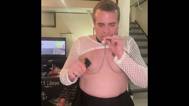 Sissy Slave Slut Completes Daily Training Exercises Argentina