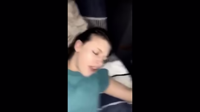 SKINNY WHITE GIRL EYE ROLLING ORGASM IN SLEEPER TRUCK