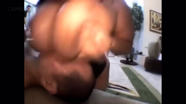 Two bbw milf for lucky skinny guy