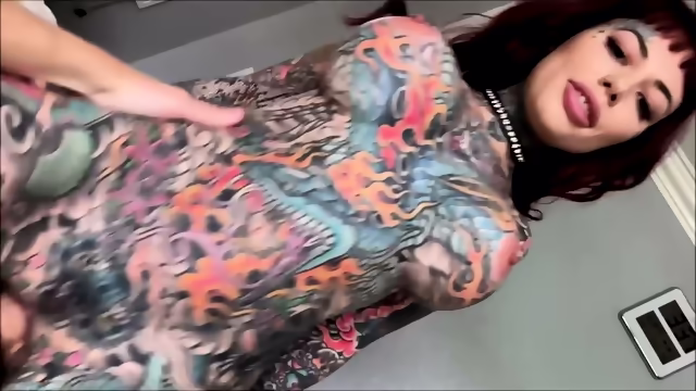 Fucking The Busty Inked Slut