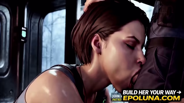 eD Animation ; Resident Evil - Jill Valentine Blowjob Doggystyle Fucked Uncensored Hentai ¦ AI Generated