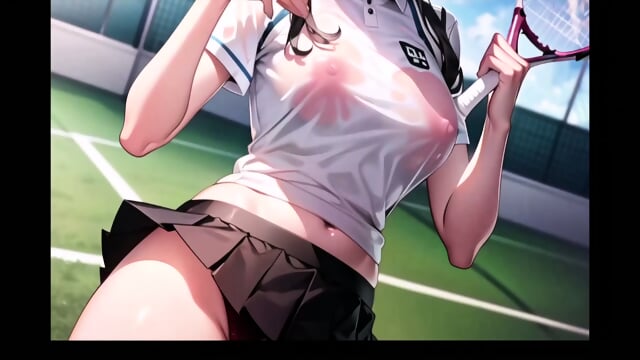 AI Anime Tennis Body Show