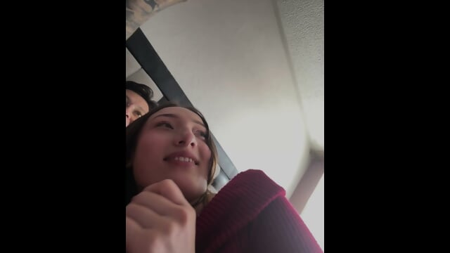 Beautiful girlfriend with big tits cum in mouth part one