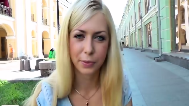 Crazy Outdoor Fuck With Hot Blondie - Isabella Clark