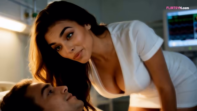 Beautiful Very Horny Nurse Gets Fucked Hard During Her Night Shift - (Ai Generated)