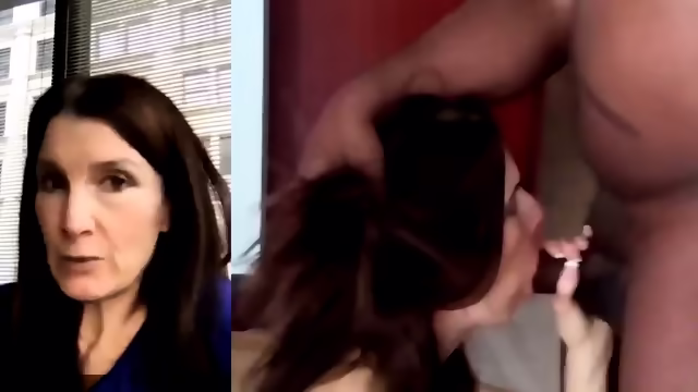 Brunette Mature Wife Narrates As She Fucks BBC