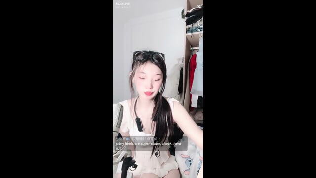 Bigo live chinese girl upskirt