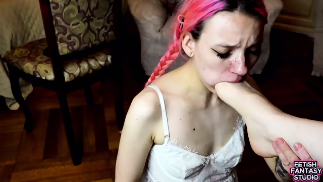 Hot lesbian foot sucking