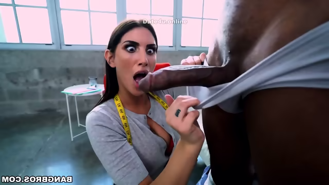 August Ames fitting the monster cock rgio