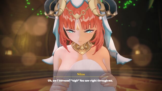 Nilou White Animation