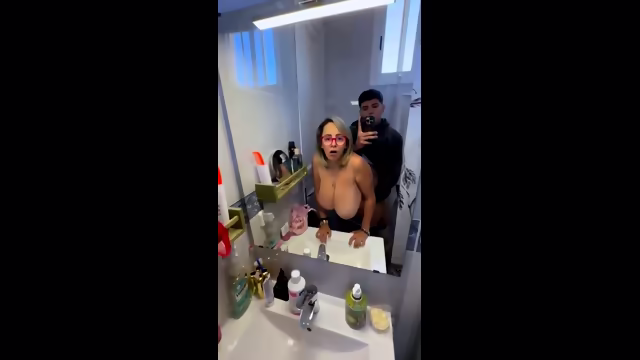 Son _s Her Mom's Huge Tits