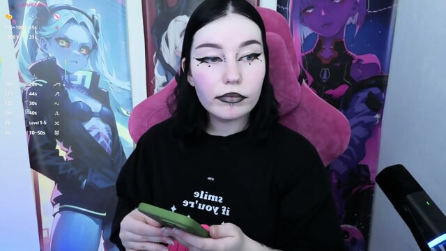 Goth Elizabethflowerr Sexy Tease