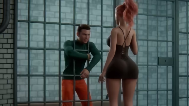 Tall Cheating Wife would do Anything to Save her Husband from the Jail (Anime eD)