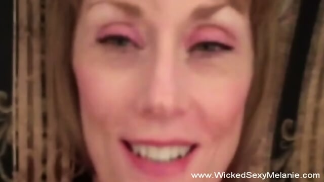 Melanie Surprises an Intruder with Her Wild Desires