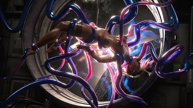Judy Alvarez Trapped By A Terrifying Space Tenta (eD Animation)
