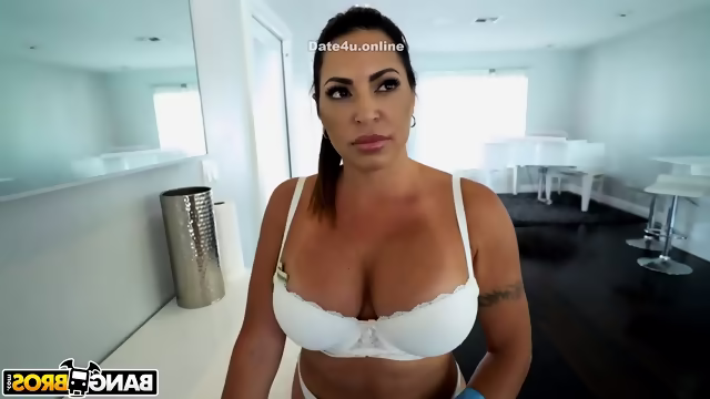 Julianna Vega naked cleaning for extra money htbd