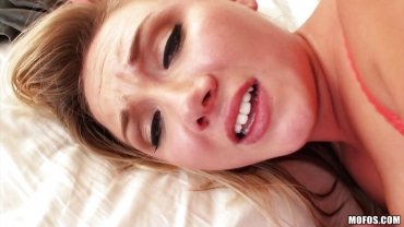 Mofos - hot blonde addison ass fingered and fucked from ...