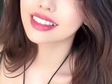 Japanese girl Nikinami big tits