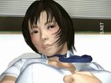Cute eD anime girl gets pussy rubbed