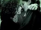 Embrace and Kissing of two Girls